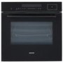 electriQ Electric Steam Assist Single Oven with Meat Probe - Black