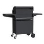 Boss Grill Kentucky Premium - 4 Burner Gas BBQ Grill with Side Burner - Black