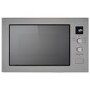 Refurbished electriQ eiQMOBISOLO25MD Built In 25L 900W Microwave Stainless Steel with Mirror Door