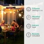 Refurbished Outdoor Electric Infrared Wall Mounted Patio Heater with Free Remote Control and Tilt Setting