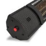 Refurbished Outdoor Electric Infrared Wall Mounted Patio Heater with Free Remote Control and Tilt Setting