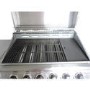 GRADE A2 - The Georgia Classic 6 + 1 Burner Gas BBQ in Silver.