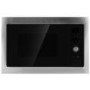 Refurbished electriQ eiQMOBISOLO25 Built In 25L 900W Digital Standard Microwave Stainless Steel
