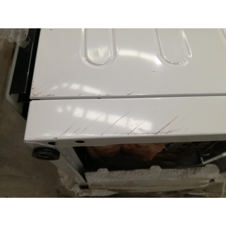 GRADE A2 - iQ 60cm Gas Cooker With Double Oven in White