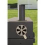 GRADE A2 - The American Tennessee Charcoal Grill BBQ with Chimney Smoker Function