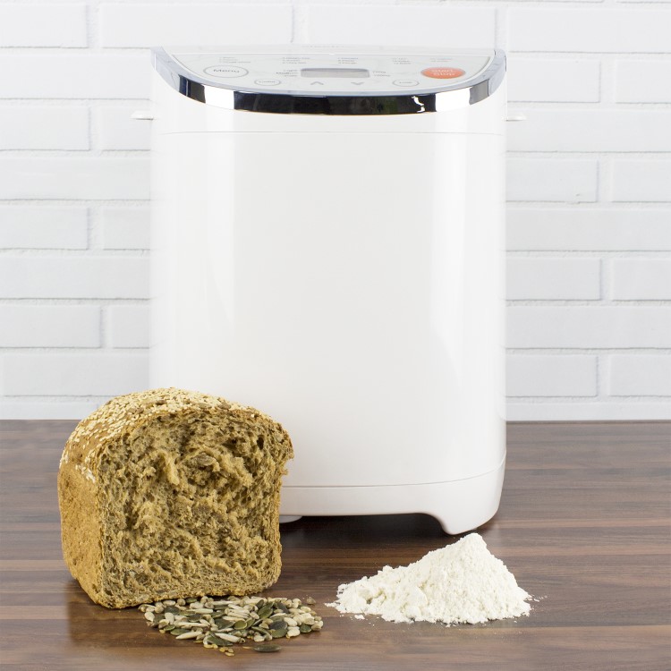 electriQ Premium Automatic Bread Maker with 14 Settings Including Gluten Free