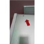 GRADE A2 - ElectrIQ 60cm Wide Integrated Upright Under Counter Freezer - White