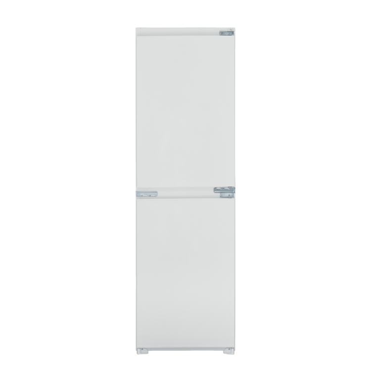 Refurbished electriQ EQINT5050FF Integrated 235 Litre 50/50 Frost Free Upright Fridge Freezer White