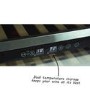 electriQ 60cm Wide 51 Bottle Dual Zone Wine Cooler - Stainless Steel/Black