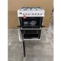 GRADE A3 - electriQ 60cm Dual Fuel Cooker with Double Oven in White