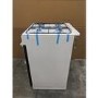 GRADE A3 - electriQ 60cm Dual Fuel Cooker with Double Oven in White