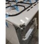 GRADE A3 - electriQ 60cm Dual Fuel Cooker with Double Oven in White