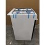 GRADE A3 - electriQ 60cm Dual Fuel Cooker with Double Oven in White