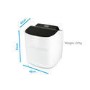 GRADE A2 - electriQ Compact 9000 BTU Small and Powerful Portable Air Conditioner for rooms up to 21 sqm