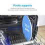 GRADE A2 - electriQ EQDWTTW Freestanding 6 Place Compact Table Top Dishwasher - White