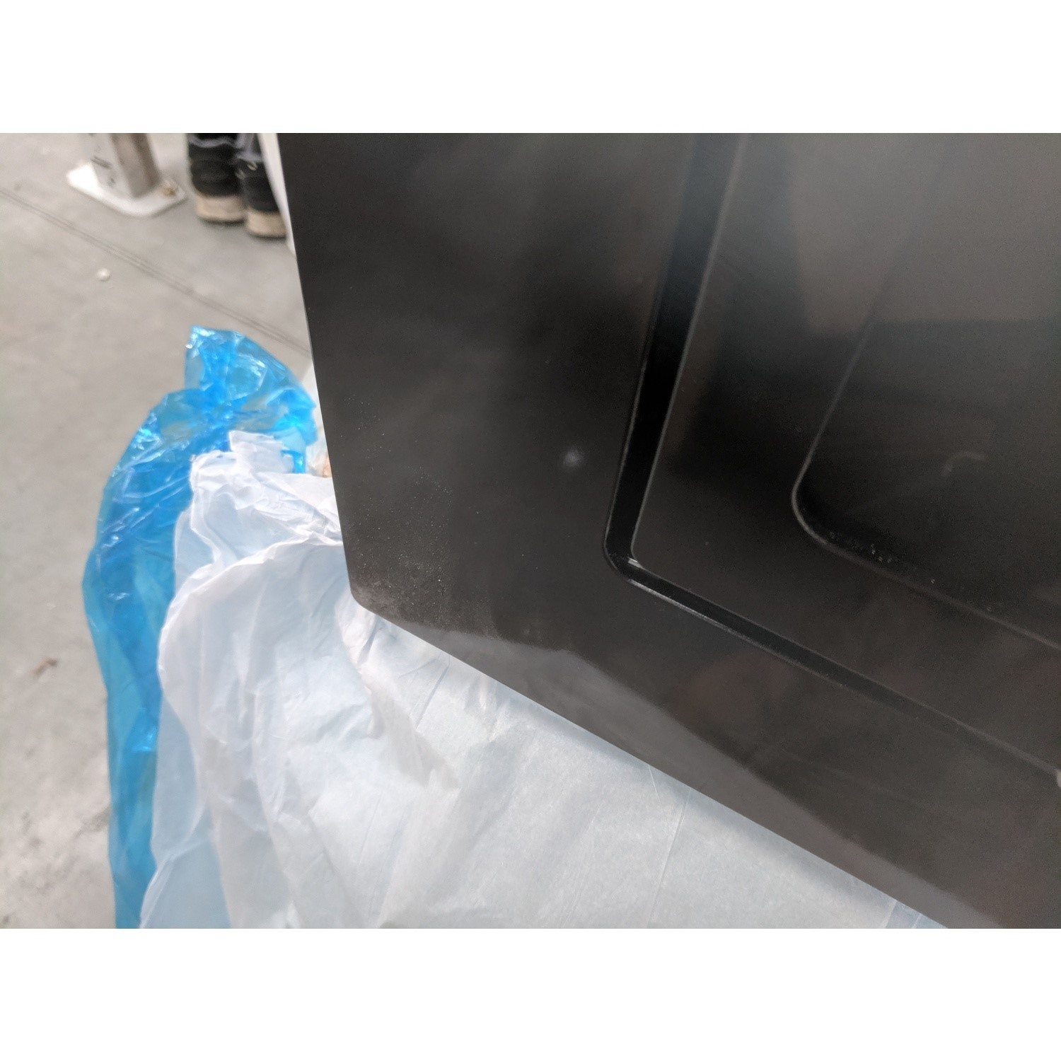 GRADE A2 electriQ 20L BuiltIn Microwave with Grill in Black electriQ