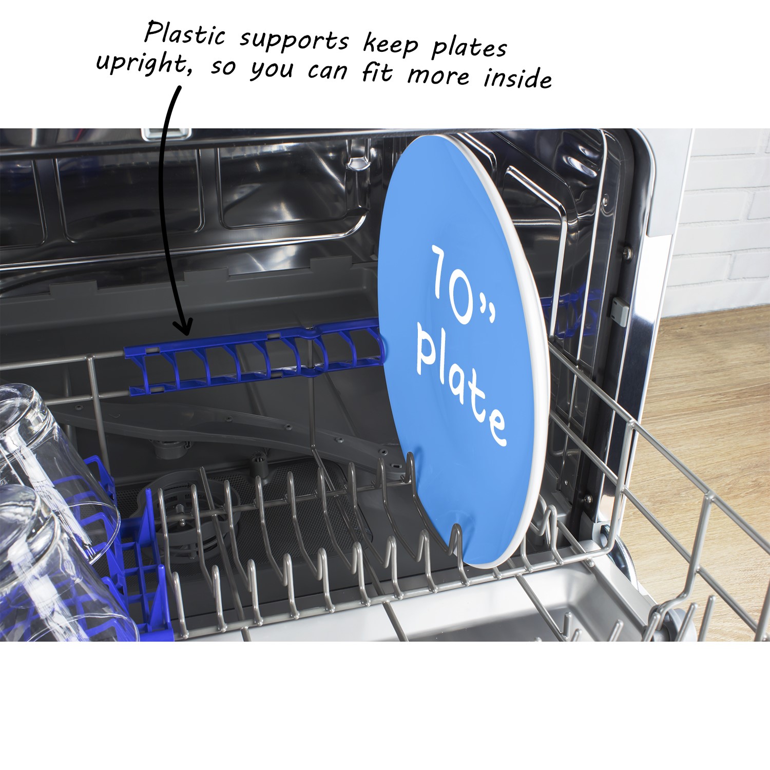 Refurbished electriQ EQDWTTW 6 Place Freestanding Compact Table Top