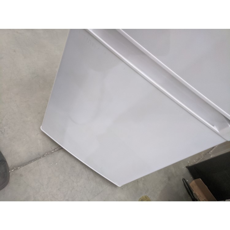 GRADE A3 - electriQ Freestanding 50/50 Split 155L Fridge Freezer - White 