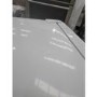 GRADE A3 - electriQ Freestanding 50/50 Split 155L Fridge Freezer - White 