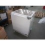 GRADE A3 - electriQ 60cm Wide 133L Integrated Under Counter Larder Fridge - White
