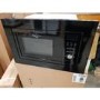 GRADE A2 - electriQ 20L Built-In Microwave with Grill in Black
