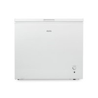 GRADE A3 - electriQ 198L Chest Freezer - White GRADE A3 - electriQ 198L Chest Freezer - White