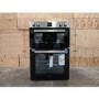 Refurbished electriQ EQDO1STEEL 60cm Double Built In Electric Oven Stainless Steel