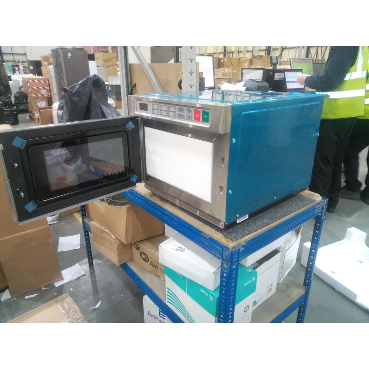 GRADE A2 - electriQ 1800W 30L Programmable Commercial Freestanding Microwave for Commercial Kitchens & Catering