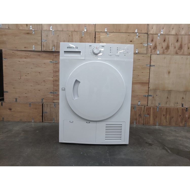 Refurbished electriQ EIQFSTDC8 Freestanding Condenser 8KG Tumble Dryer White