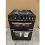 GRADE A3 - electriQ 60cm Double Oven Gas Cooker Black