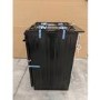 GRADE A3 - electriQ 60cm Double Oven Gas Cooker Black