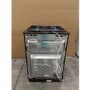 GRADE A3 - electriQ 60cm Double Oven Gas Cooker Black