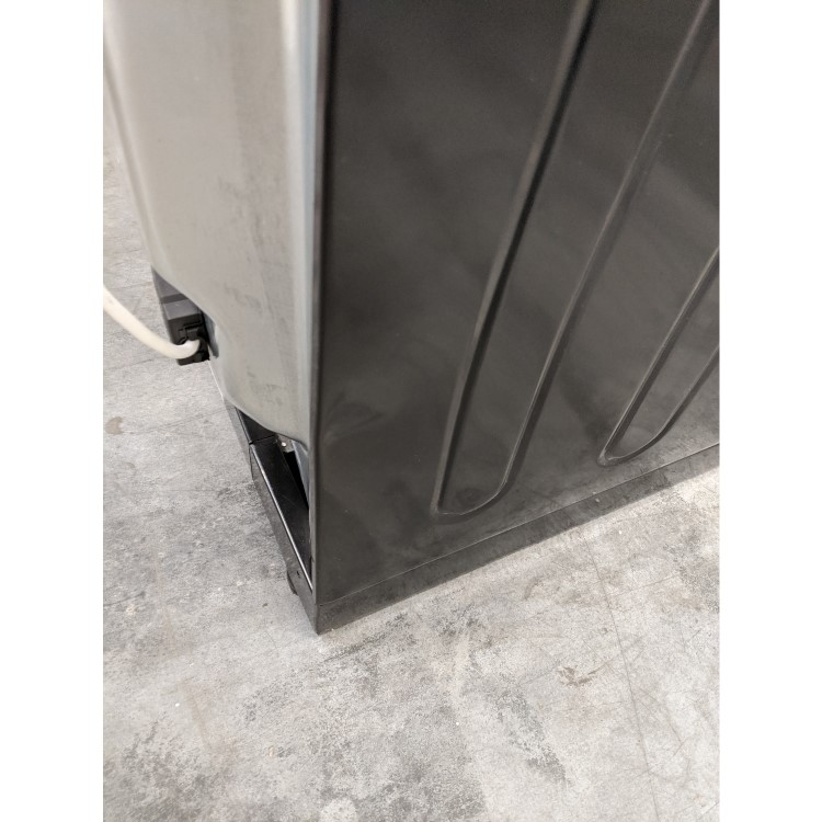 GRADE A3 - electriQ 60cm Double Oven Gas Cooker Black