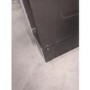GRADE A2 - electriQ 60cm Electric Cooker with Double Oven and Ceramic Hob in Black