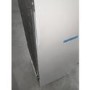 GRADE A3 - electriQ 54cm Wide 235L 50-50 Integrated Upright Fridge Freezer - White