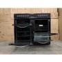 Refurbished electriQ EQRANGE100SS 100cm Dual Fuel Double Oven Range Cooker Stainless Steel