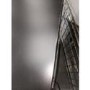 GRADE A2 - electriQ 36 Bottle Freestanding Under Counter Wine Cooler Dual Zone 60cm Wide 82cm Tall - Stainless Steel