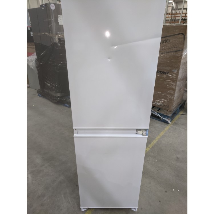 GRADE A3 - electriQ 235 Litre Integrated Fridge Freezer 50/50 Split 177cm Tall A+ Energy Rating 54cm Wide - White