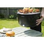 Refurbished electriQ Portable Smokeless Charcoal BBQ Lotus Style Grill with Fan