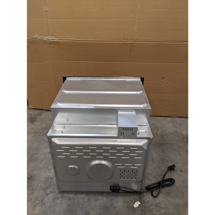 GRADE A3 - electriQ 70 litre 6 Function Built in Static Electric Single Oven - supplied with a plug