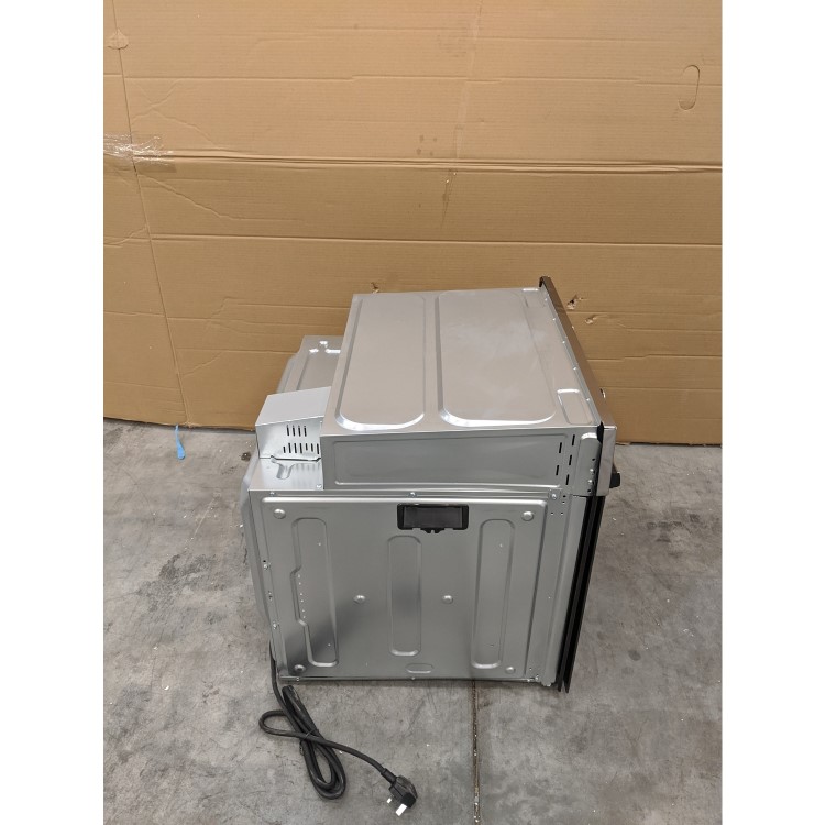 GRADE A3 - electriQ 70 litre 6 Function Built in Static Electric Single Oven - supplied with a plug