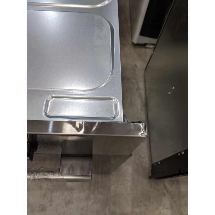 GRADE A3 - electriQ 70 litre 6 Function Built in Static Electric Single Oven - supplied with a plug
