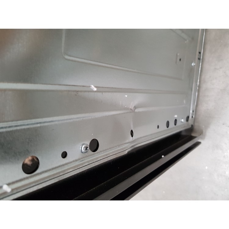 GRADE A3 - electriQ Electric Built In Double Oven - Stainless Steel