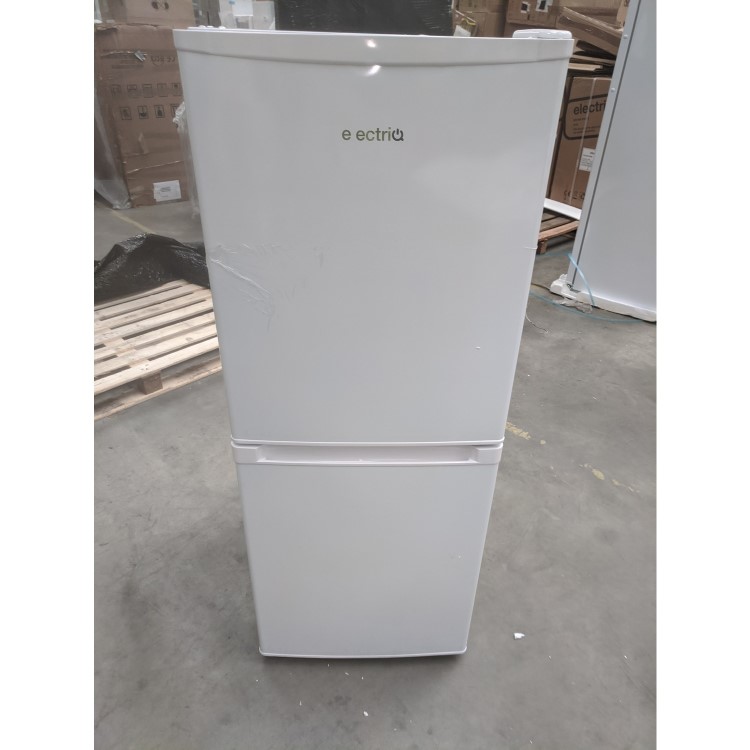 GRADE A3 - electriQ EQFF130 155 Litre Freestanding Fridge Freezer 50/50 Split A+ Energy Rating 50cm Wide - White