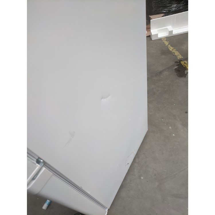 GRADE A3 - electriQ EQFF130 155 Litre Freestanding Fridge Freezer 50/50 Split A+ Energy Rating 50cm Wide - White