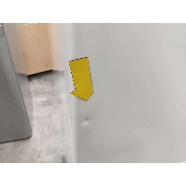 GRADE A3 - electriQ EQFF130 155 Litre Freestanding Fridge Freezer 50/50 Split A+ Energy Rating 50cm Wide - White