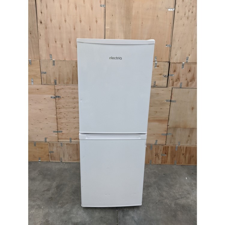 GRADE A3 - electriQ EQFF130 155 Litre Freestanding Fridge Freezer 50/50 Split A+ Energy Rating 50cm Wide - White