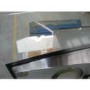 GRADE A2 - electriQ 90cm Curved Glass Island Cooker Hood Stainless Steel - 5 Year warranty