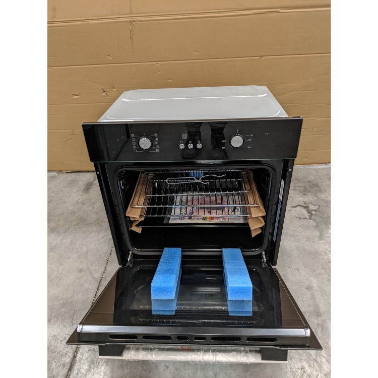 GRADE A2 - electriQ 65 litre 9 Function Full Fan Electric Single Oven - Supplied with a plug 