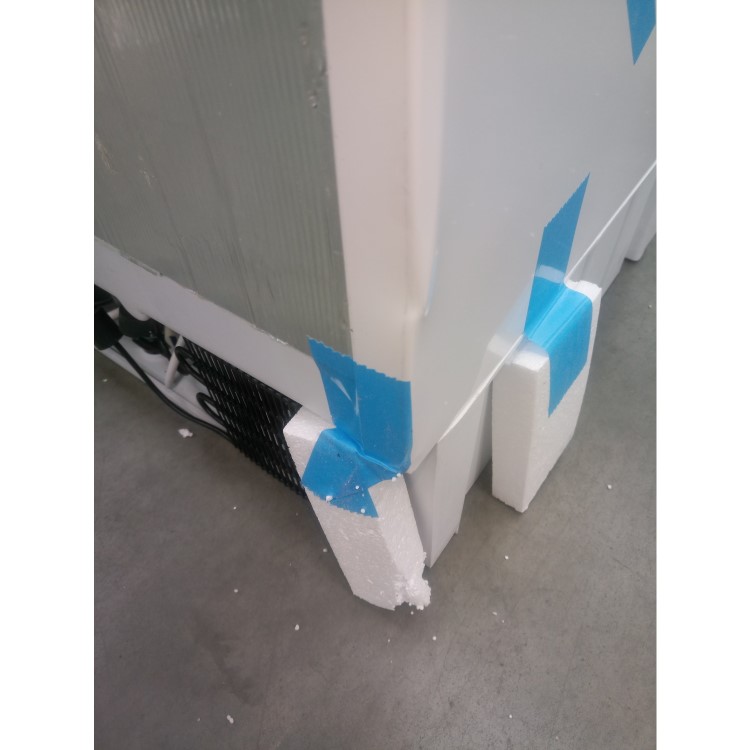 GRADE A3 - electriQ 133 Litre Integrated Under Counter Fridge A+ Energy Rating 60cm Wide - White